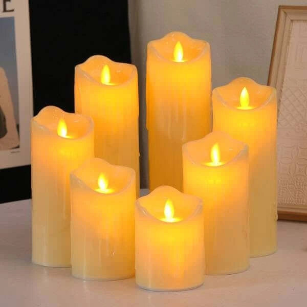LED Flameless Candle Set